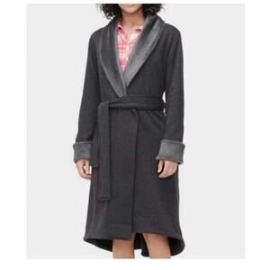 UGG Women’s Duffield II Double-Knit Fleece Robe SZ 1X